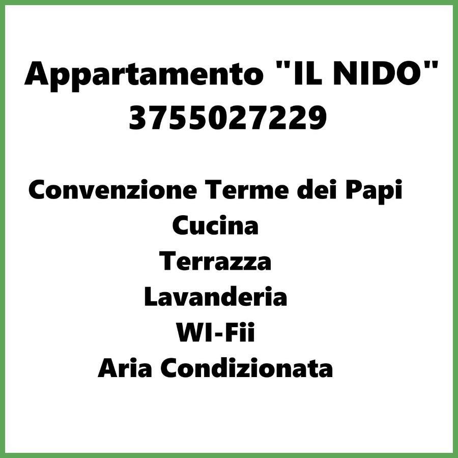 Appartamento Il Nido Viterbo Esterno foto